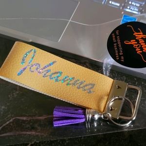 Personalized key chain.